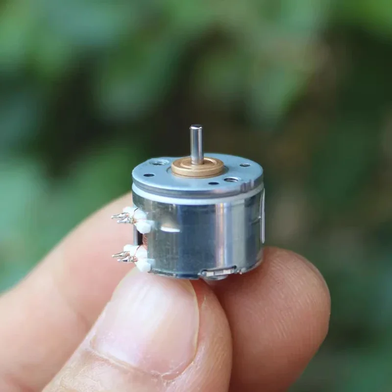 

Nidec 15BY Mini 15mm Round Stepper Motor Micro 2-Phase 4-Wire Stepping Motor 18 Degree 1.5mm Shaft