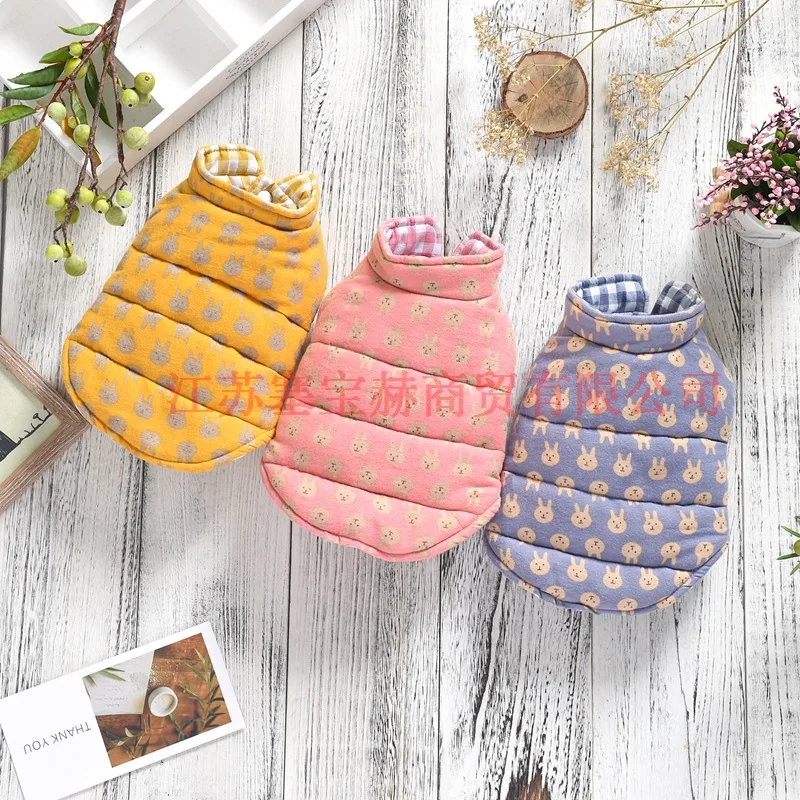 

Red Red Pet Double Sided Two Legged Dog Clothes Medium Size Dog Aliexpress Autumn/Winter Warm Jacket Large