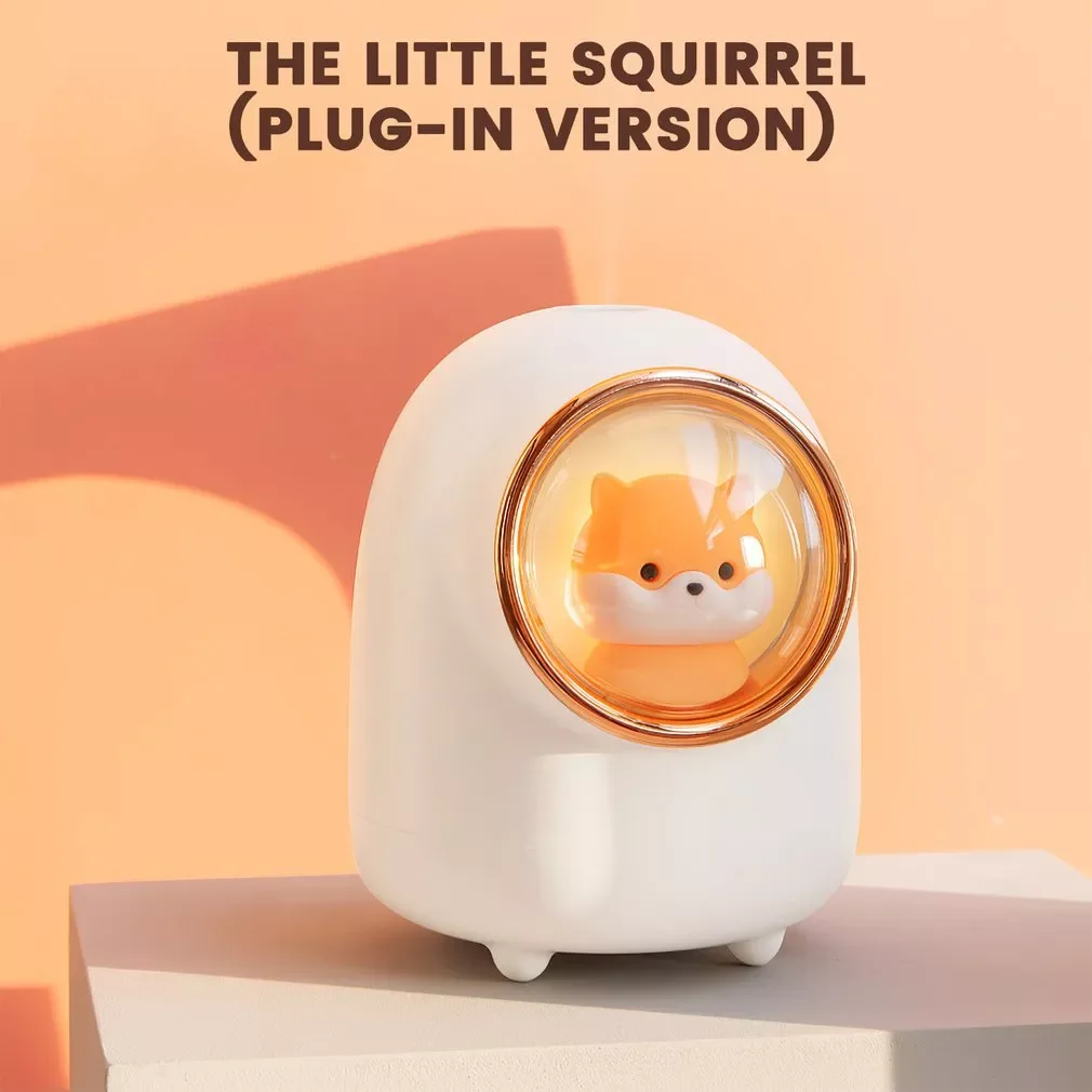 

Portable Capsule Humidifier USB Wireless Ultrasonic Aroma Essential Oil Diffuser Air Humidificador With Atmosphere Lamp