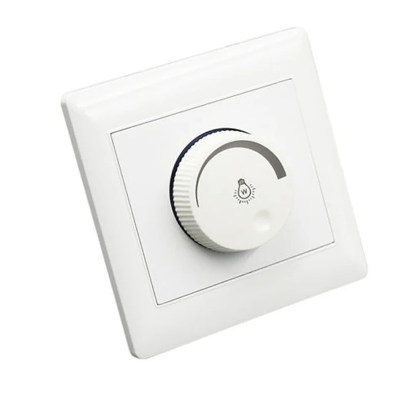

Adjustable 250V 10A Controller LED Dimmer Switch For Dimmable Light Bulb Lamp Waterproof Good Impact Resistance