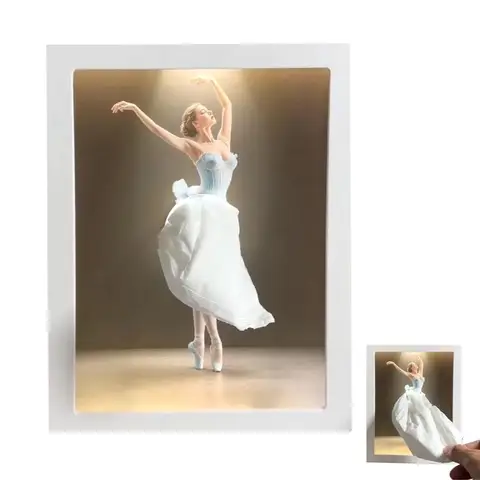 KITPIPI Коробка для салфеток с рисунком балерины