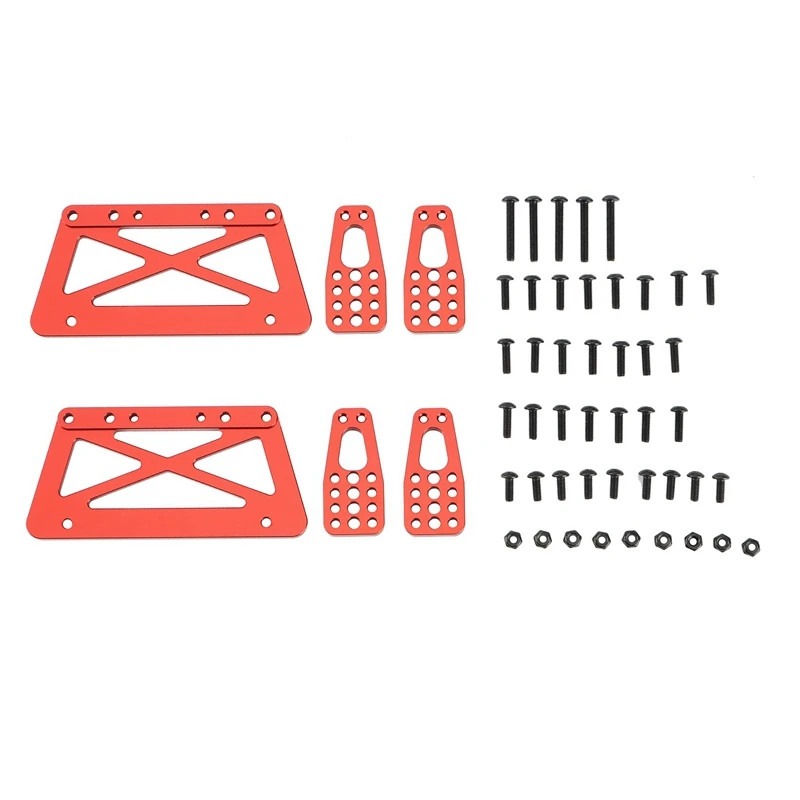 

CNC Aluminum Chassis Frame Lift Mount Kit for 1/10 RC Crawler Car Axial SCX10 DIY Upgrade Parts
