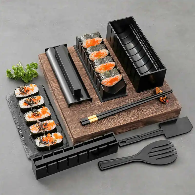 

Sushi Making Kit Safe Harmless Odorless Simple Operation DIY Sushi Mold Set Sushi Maker Tool Kit for Home Kitchen
