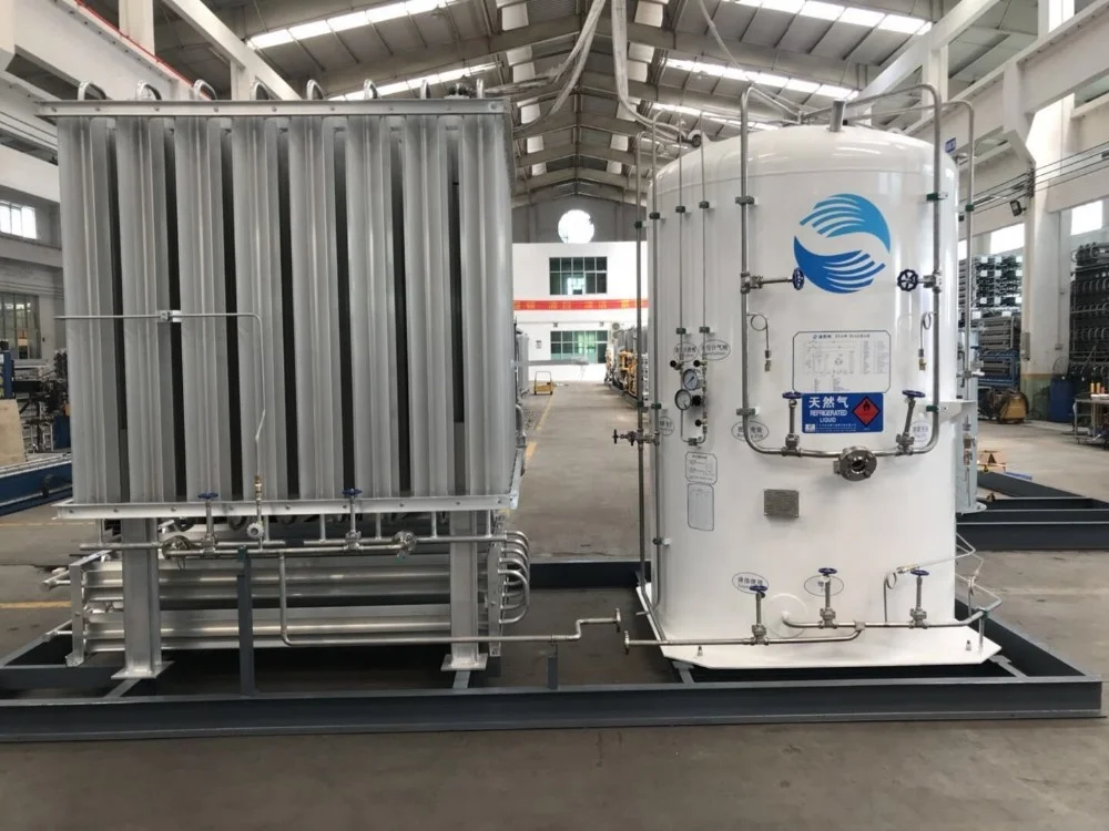 Жидкий азотный теплообменник СПГ/лин/локс/Лар/LCO2