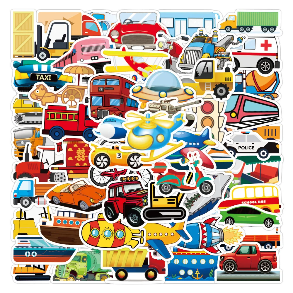 

10/30/50PCS New DIY Car Stickers Cartoon Creative Anime iPad Notebook Luggage Cell Phone Chair Decoration Waterproof Wholesale