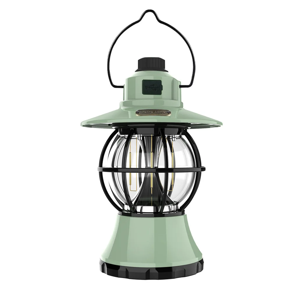 

Новый многофункциональный портативный фонарь для кемпинга в стиле ретро