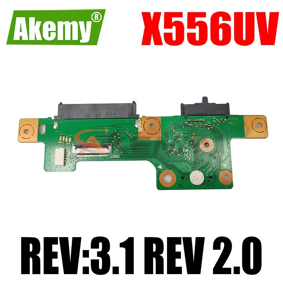 

Akemy HDD BOARD USB board For Asus X556U X556UV X556UJ X556UV X556UB X556UA X556UF Hard disk board REV:3.1 REV 2.0