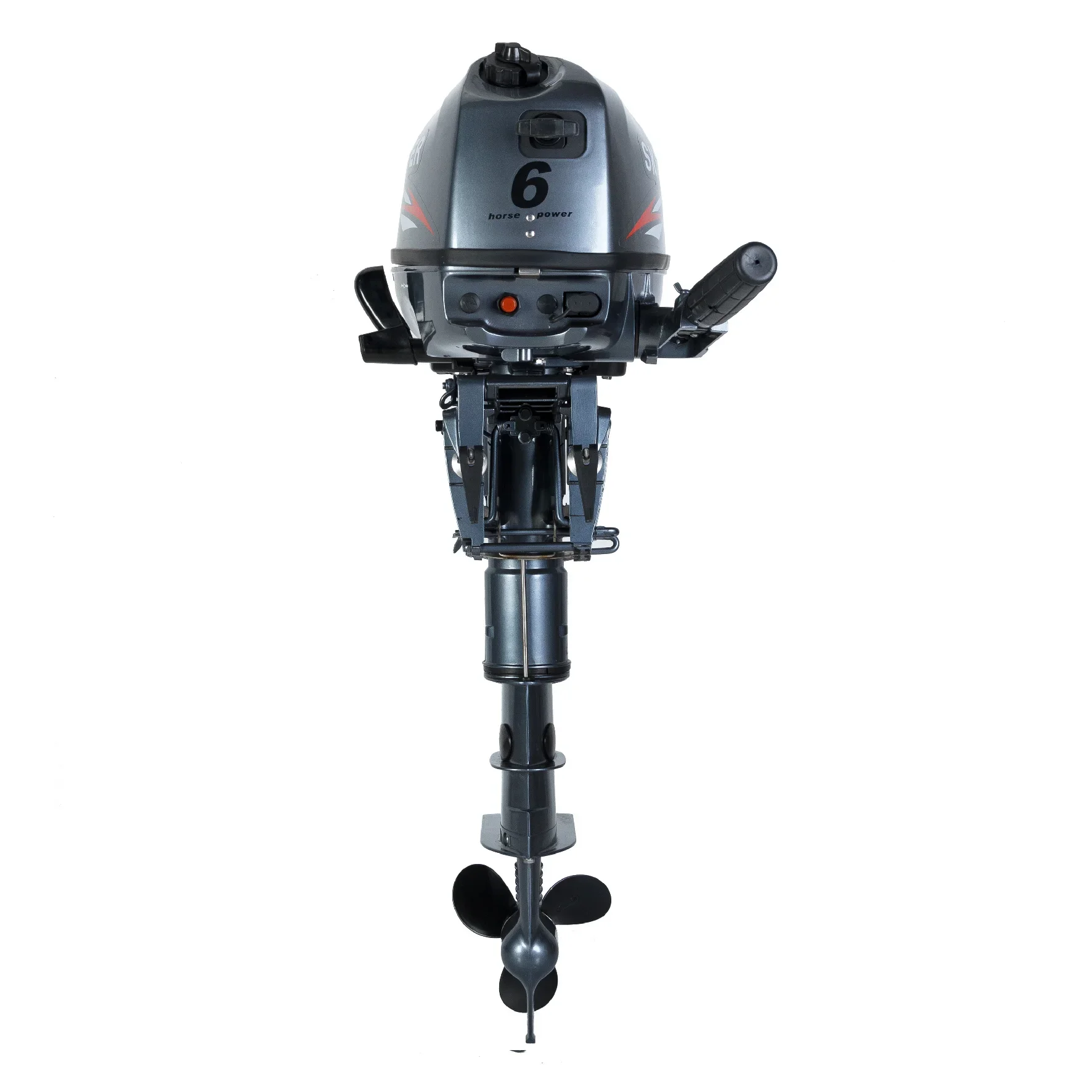 Высококачественный подвесной мотор 6 л.с. 4-тактный лодочный двигатель с коротким