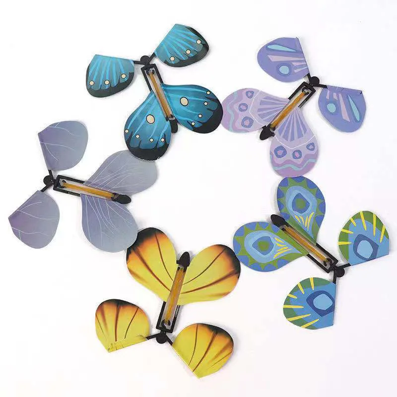 

Children's DIY Parent-child Toy Flying Butterfly Bookmark Magic Butterfly Children's Magic Props New and Strange Tricky Toys