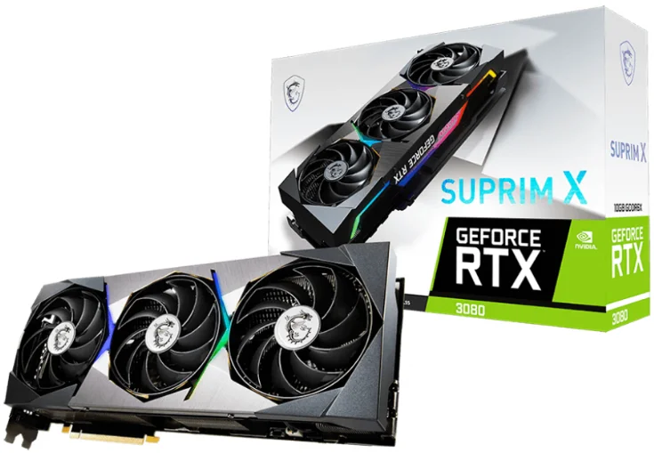 

RTX 3080 SUPRIM X 10G LHR lock computing power graphics card