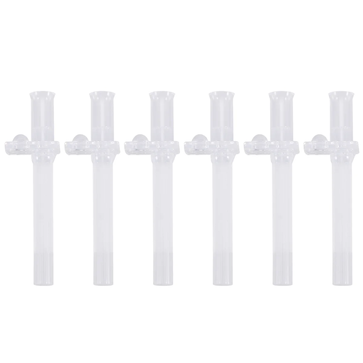 

6pcs Universal Water Bottle Drinking Nozzles Straws Silicone Replacement Bottle Nozzles