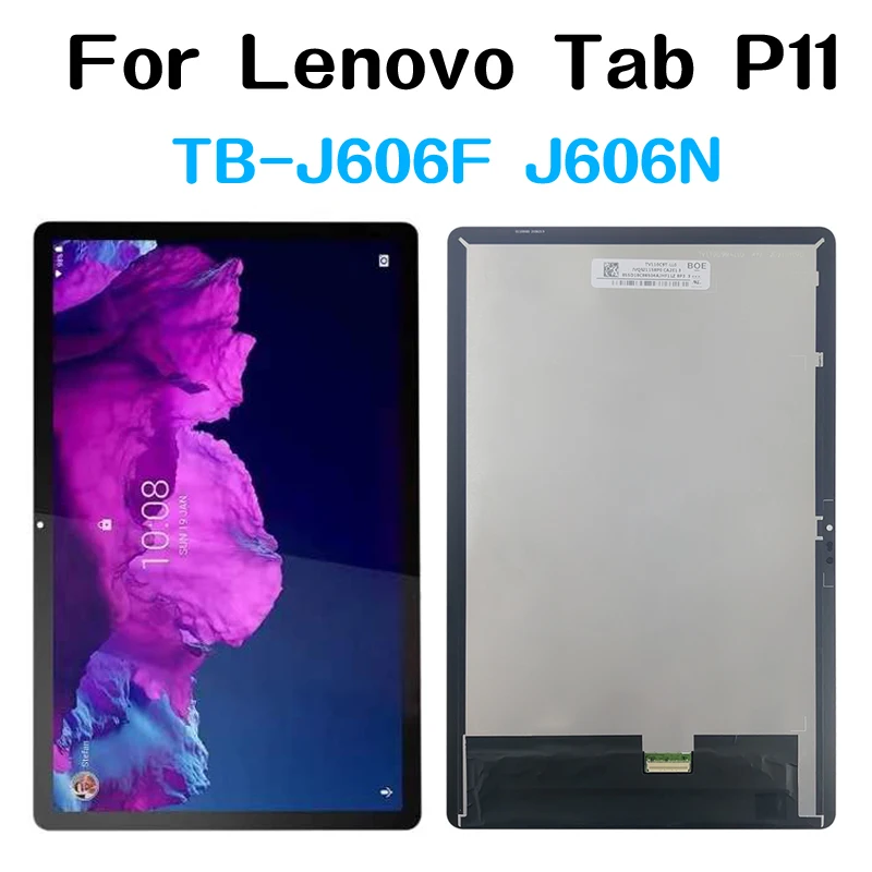

Original LCD Display For Lenovo Tab P11 Plus TB-J606F TB-J606L 5G J606 J616 J607 With Touch Screen Digitizer Sensor