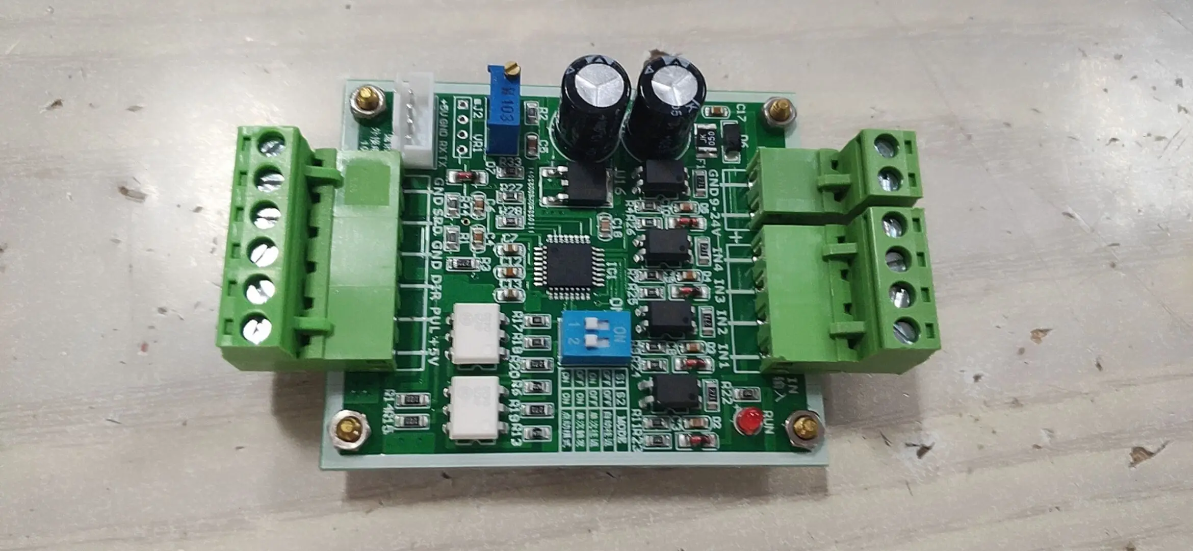Stepping Motor Controller SPC-2/ Single Axis Stepping Motor Controller/servo Control/computer Tuning Parameters