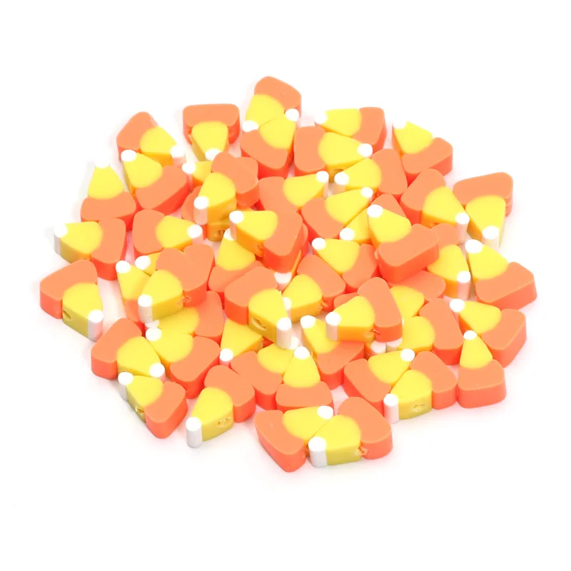 20/50/100 шт., разноцветные бусины из полимерной глины