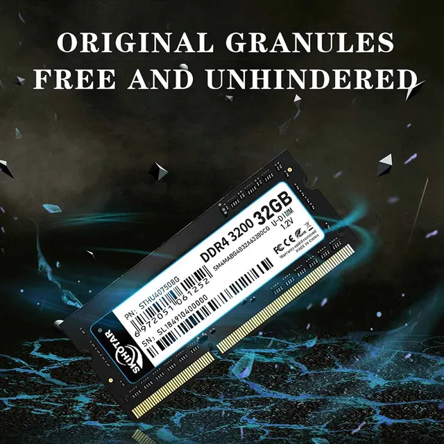 SKIHOTAR DDR3 DDR4 SoDimm Ram Notebook Memory Module DDR3 4GB 8GB 16GB 1333MHZ 1600MHZ 3200MHZ PC4 Memoria RAMS 4
