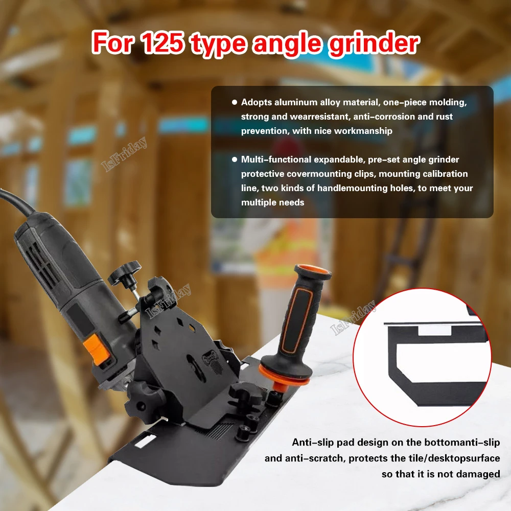 Угловая режущая машина Tiling 45 градусов Поддержка крепления for125 типа угловая