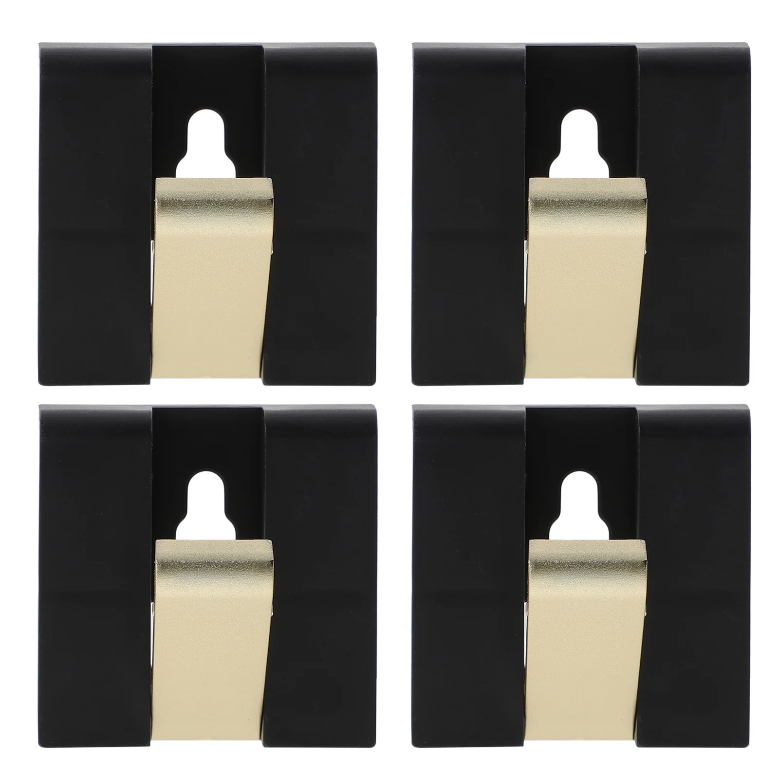 

4pcs Folding Coat Hooks Living Room Bathroom Door Back Foldable Hook Wall Mounted Hook Towel Hook Wall Hook