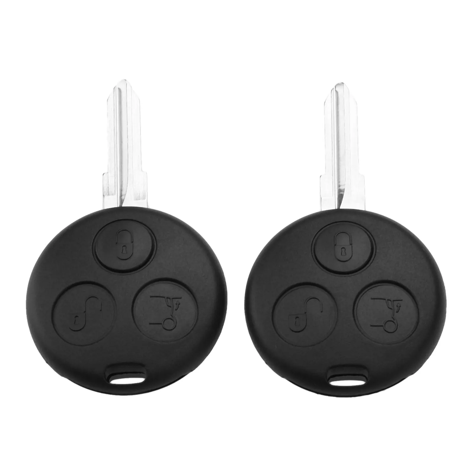 2 шт. Автомобильный Дистанционный ключ для города Smart Passion MB Fortwo 450 Forfour Roadster City Coupe