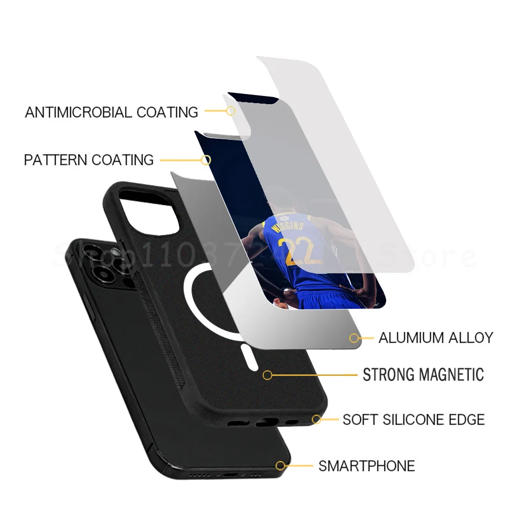 Чехол для телефона с магнитом IPhone 15 14 13 Pro Max Alex