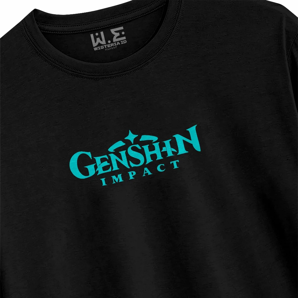 Kaos Varied Character Lore Genshin Impact 02E Baju Аниме 수вля Katun 24s Футболка Манга