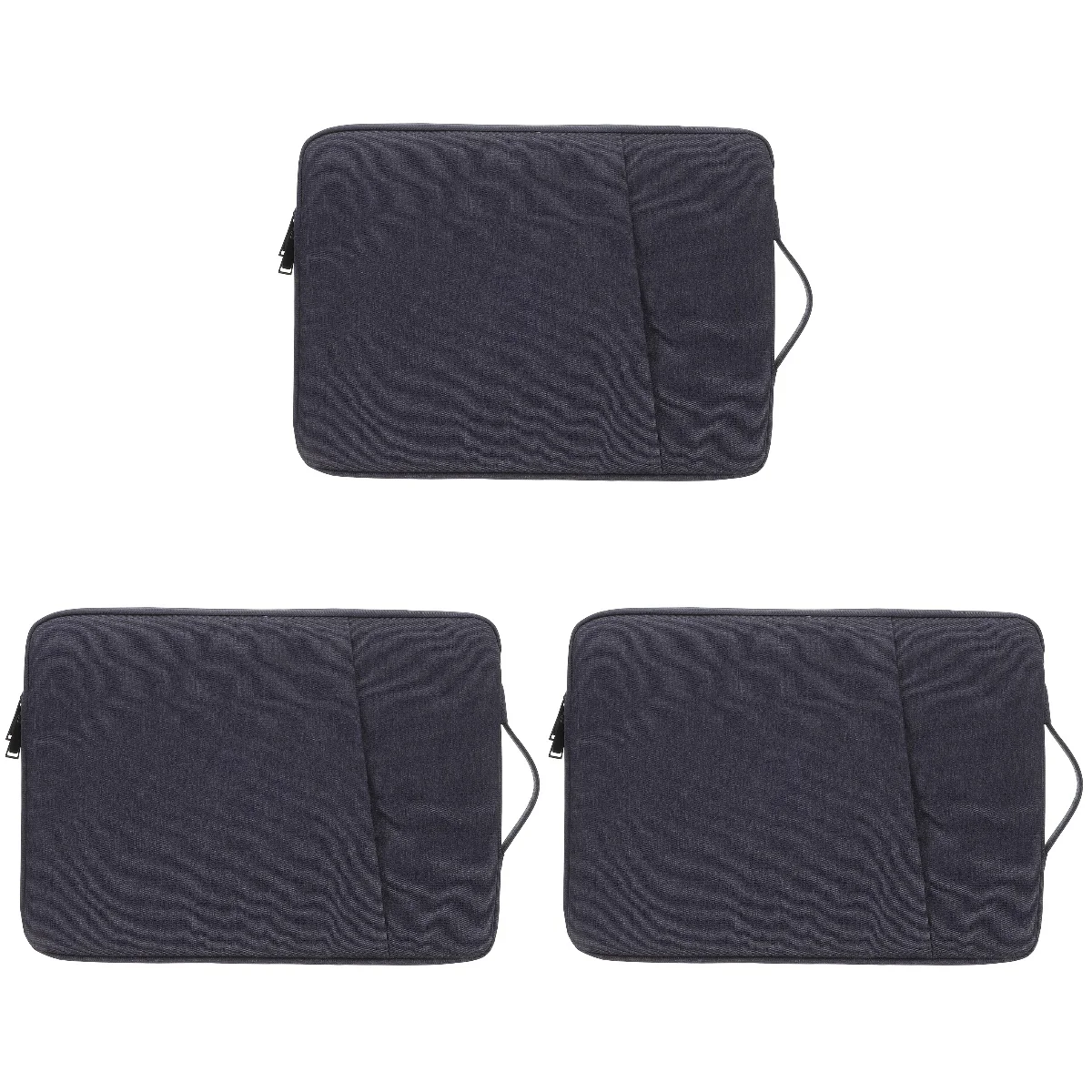 

3pcs Laptop Bag Shockproof Tablet Case Anti-scratch Laptop Sleeve Carrying Bag for 15.6 Inch Tablet
