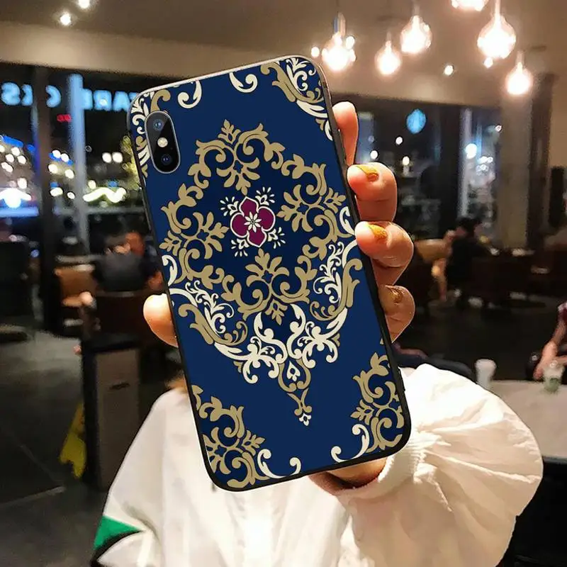 Чехол для телефона с узором исламского Дамаска iphone 12 11 13 7 8 6 s plus x xs xr pro max mini shell |