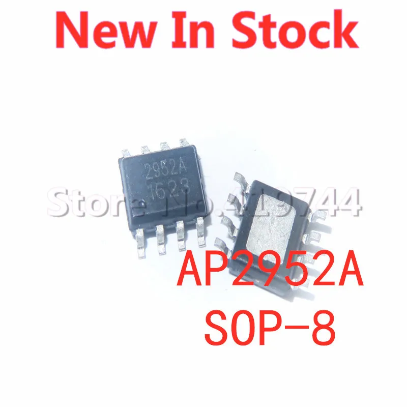 5 шт./лот 2952A AP2952A SOP8 блок питания для ЖК-дисплея, понижающий чип IC SMD SOP-8 в наличии, новый оригинальный IC