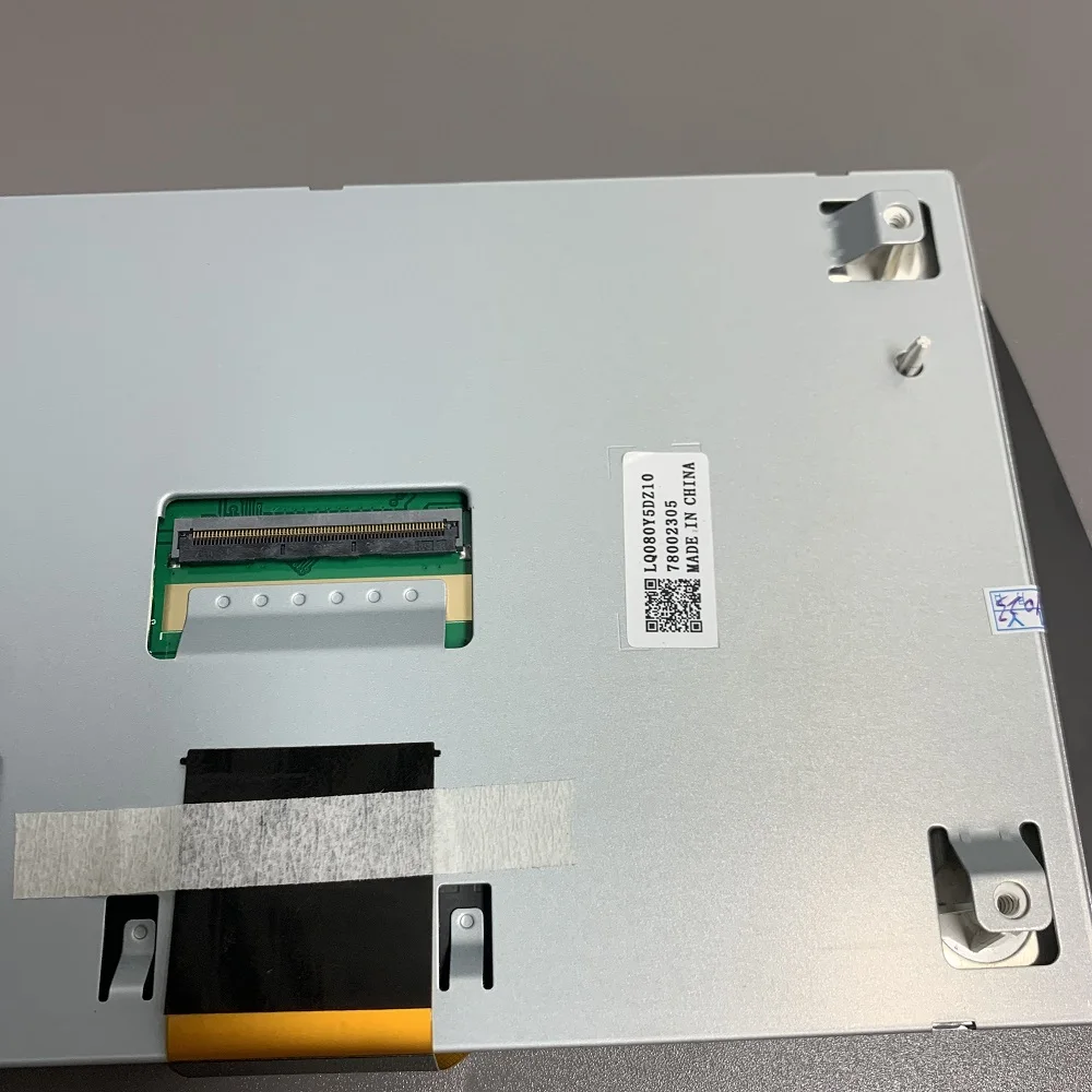 100% новый 8 0-дюймовый LQ080Y5DZ10 с сенсорным экраном конденсатором для Opel Astra K Navi900