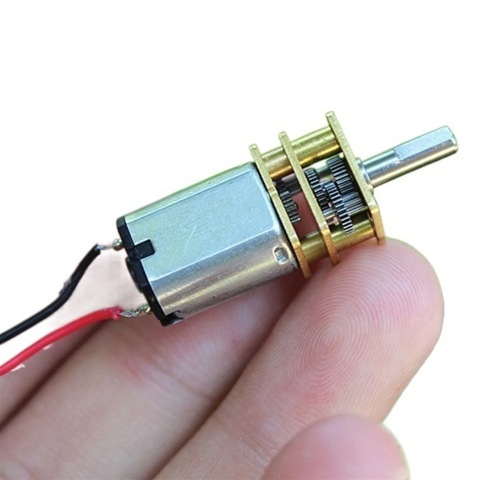 

Precision N20 Geared Motor, DC5V Low Speed Motor, Miniature All-metal Gears Reducer DIY Robots Kits Motor
