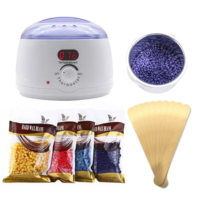 

Warmer Heater Depilatory Machine Lcd Temperature Pot Body Hand Feet waxing machine for hair removal Spa Salon Beauty Tool