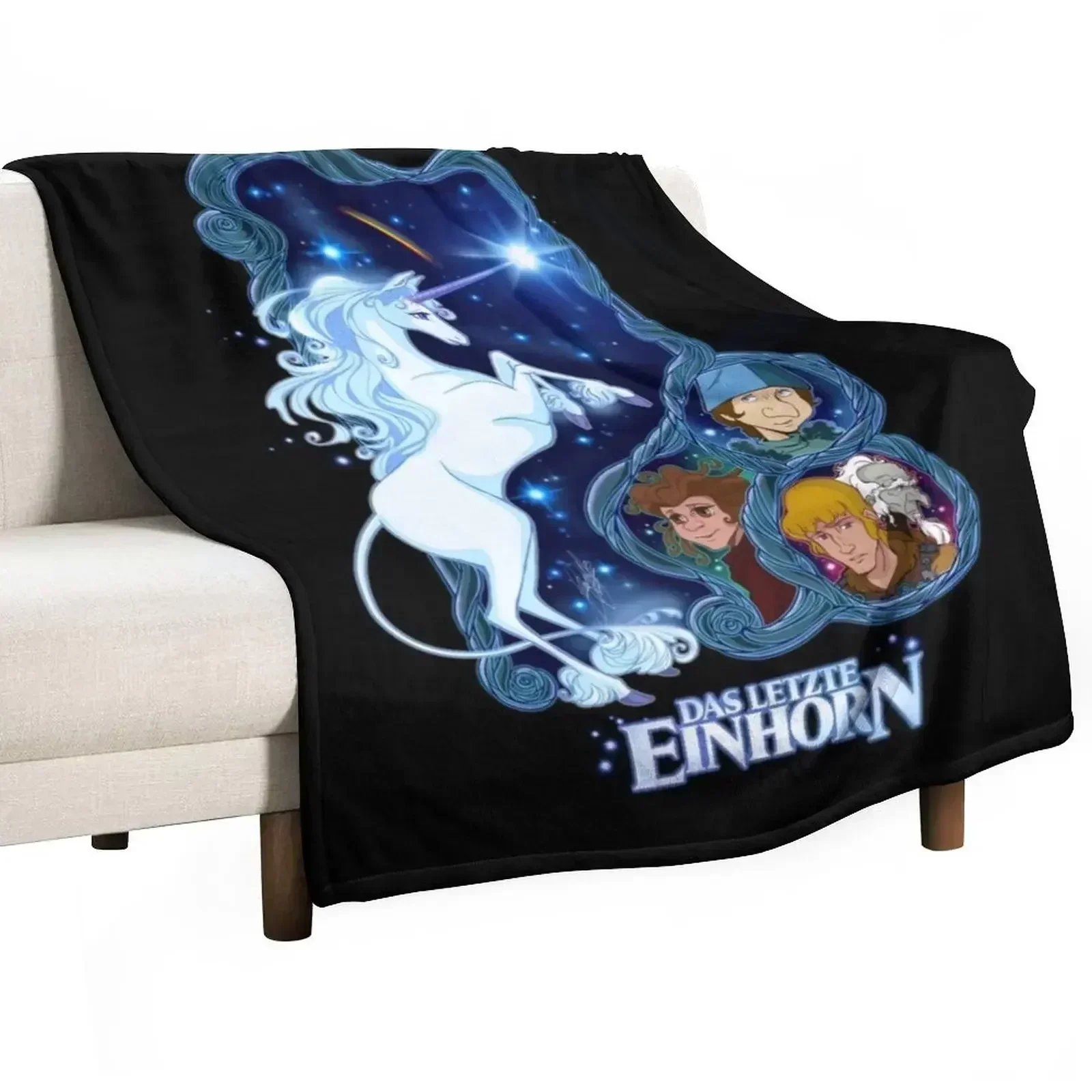 Das letzte Einhorn - немецкое одеяло мягкие теплые зимние одеяла для спальных мешков