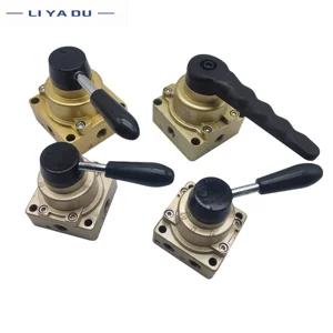 HV-02 03 04 HV-200BD HV200-02 300-03 400-04 4-позиционный ручной пневматический ручной переключатель воздуха