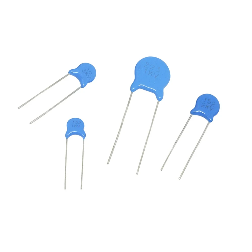 20 шт./партия Высоковольтный керамический конденсатор 3 кВ 2 кв 1 5 пФ 10 22 ПФ 27 30 47 100