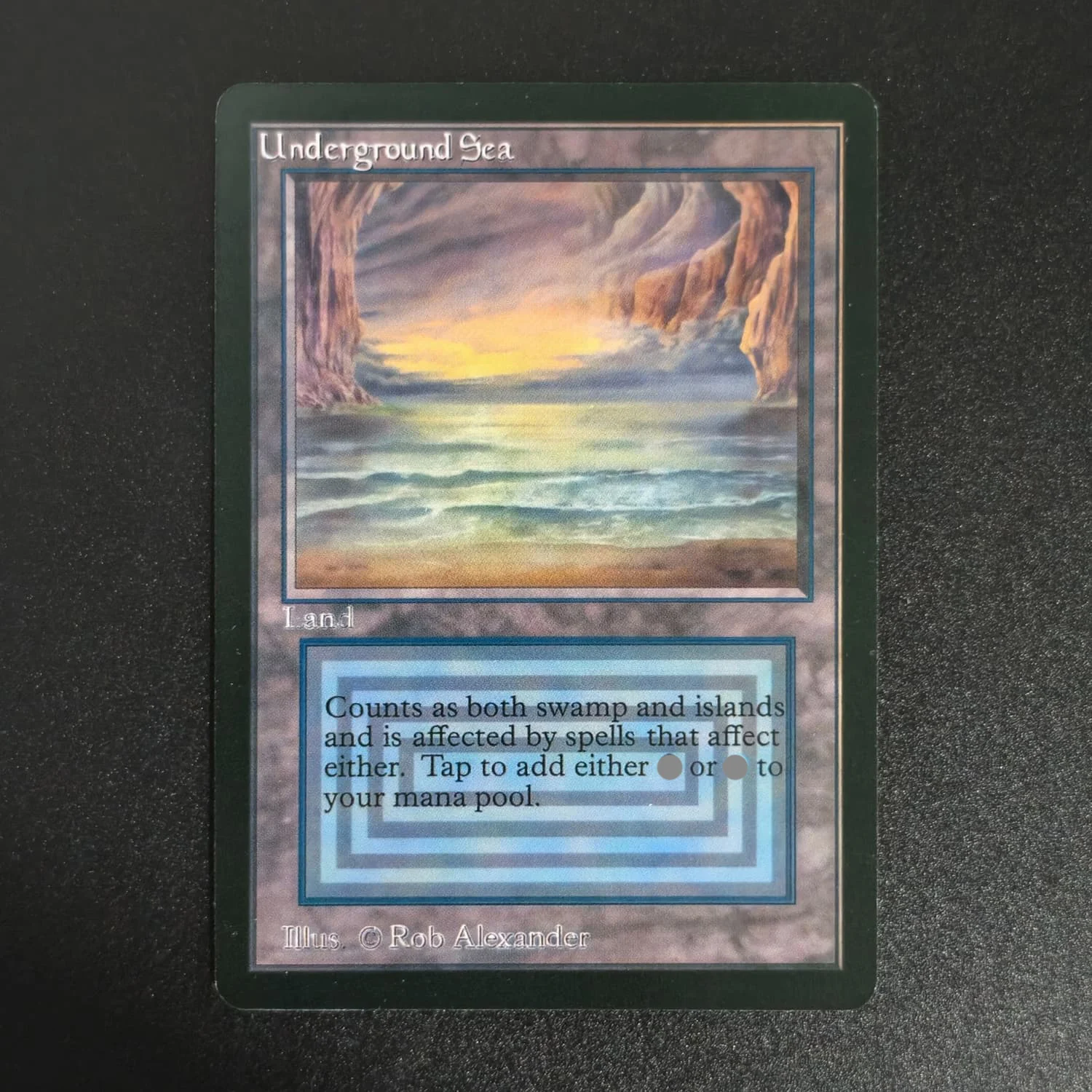 Фото Коллекционные карты LEA TCG Proxy: Магические карты, Сапфир, Рубин, Жемчуг, Подземное море, Тропический остров, Тундра, Бэйу, Тайга, Плато, Пустынные местности, Солнечное кольцо №3