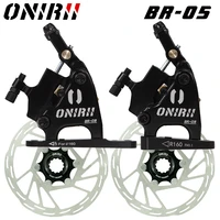 onirii br 05 cable actuated hydraulic disc brake for road cyclo cross gravel center lock rotor cx bike cyclocross 7 colors new