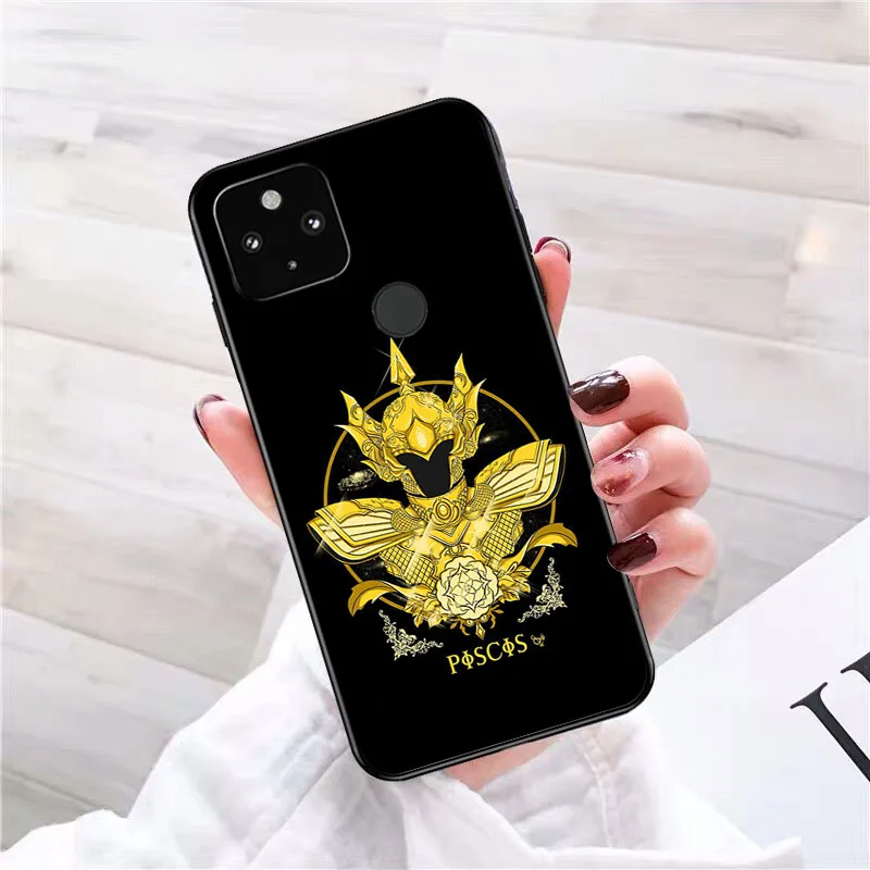 Значок знака зодиака в стиле аниме Saint Seiya для Google Pixel 6A 6 Pro 5A 4A 3A 4 XL 5 3 2 - купить по