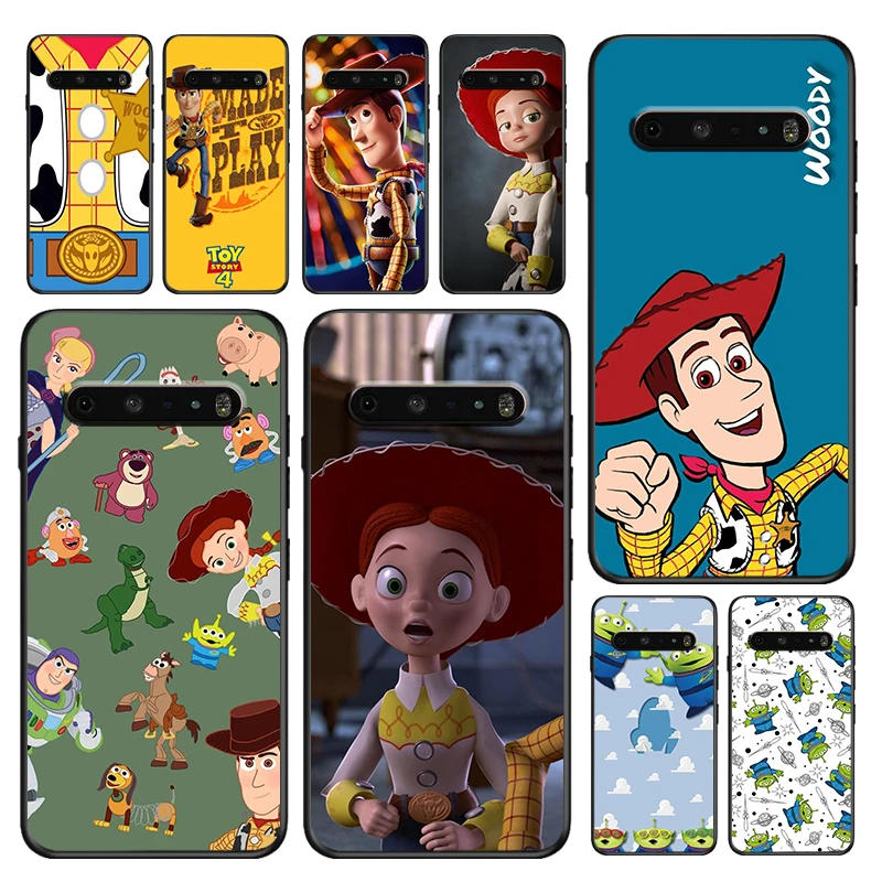 

Anime Toy Story Woody Case For LG V50 V60 G8 ThinQ 5G K51S K41S K71 K61 Q60 V30 K92 K22 Soft TPU Black Phone Cover Capa