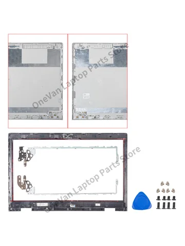 Новинка для ноутбука Probook 650 655 G4 G5, задняя крышка ЖК-дисплея/передняя панель/подставка для рук/нижний корпус/крышка шарнира/крышка без сенсорного экрана, серебристая