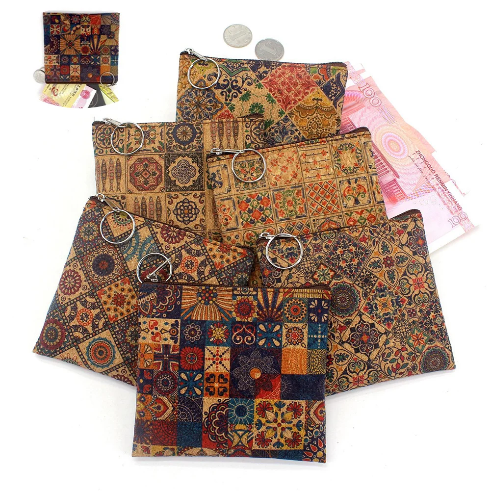 

Винтажный Кошелек для монет для мужчин и женщин, бумажник на молнии в стиле ретро, маленький держатель для ключей, клатч, короткие детские ко...
