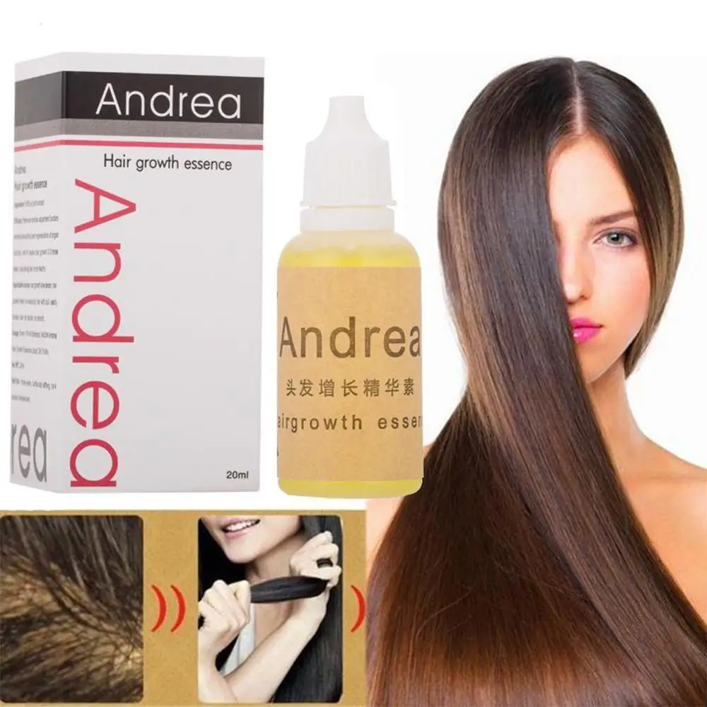 

Sdotter 20ml Andrea Hair Growth Loss Essential Oils Liquid Dense Huile Essentielle Fast Sunburst Grow Restoration Pilatory