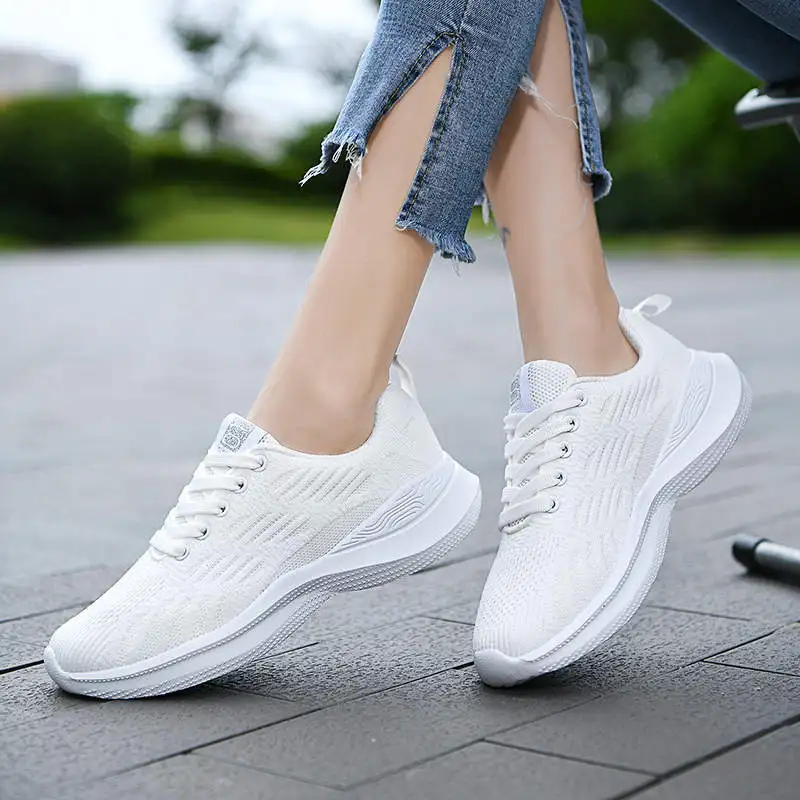 

Women's Sport Shoes On The Platform Fashion Tennis Running Shoes For Women's 2022 Summer Sports Shoes Minimalist Sneakers Tennis