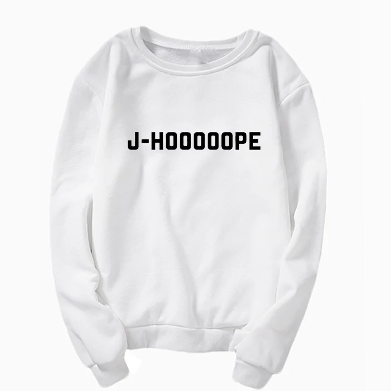 

K-pop Harajuku Korean clothing J-HOOOOOPE J-HOPE tumblr hoodies women autumn spring casual letters printed sweatshirt