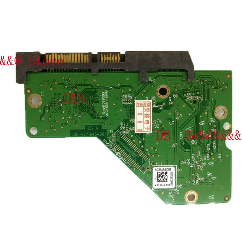 Фото 1 шт./лот, плата HDD PCB 2060-771945 001 2060-771945-001 REV A для WD20EURS WD20EZRX 30PURX WD40EZRX №1
