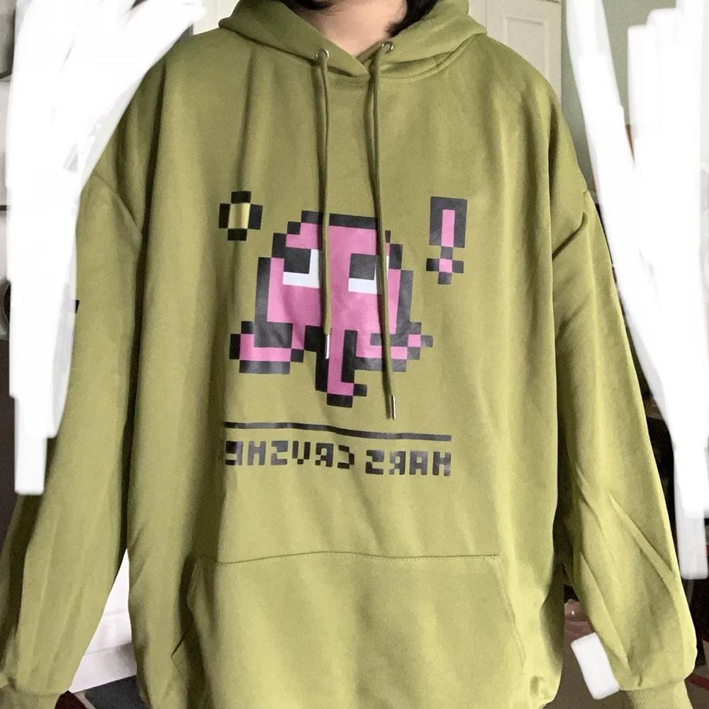 Игра P5 Futaba Sakura Косплей Костюм Зеленая Толстовка Для Взрослых Унисекс Толстовки