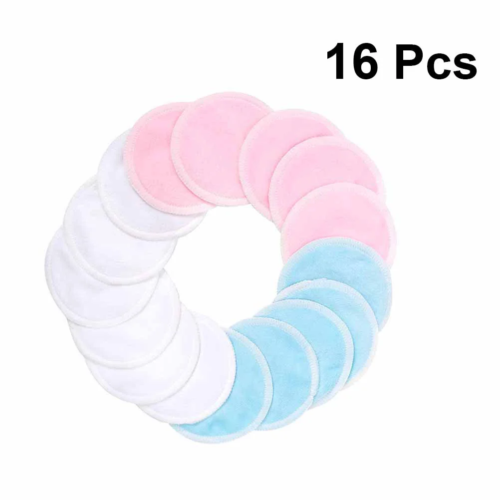 

16pcs Makeup Cotton Makeup Remover Cotton Discharge Makeup Pad for Girls Ladies