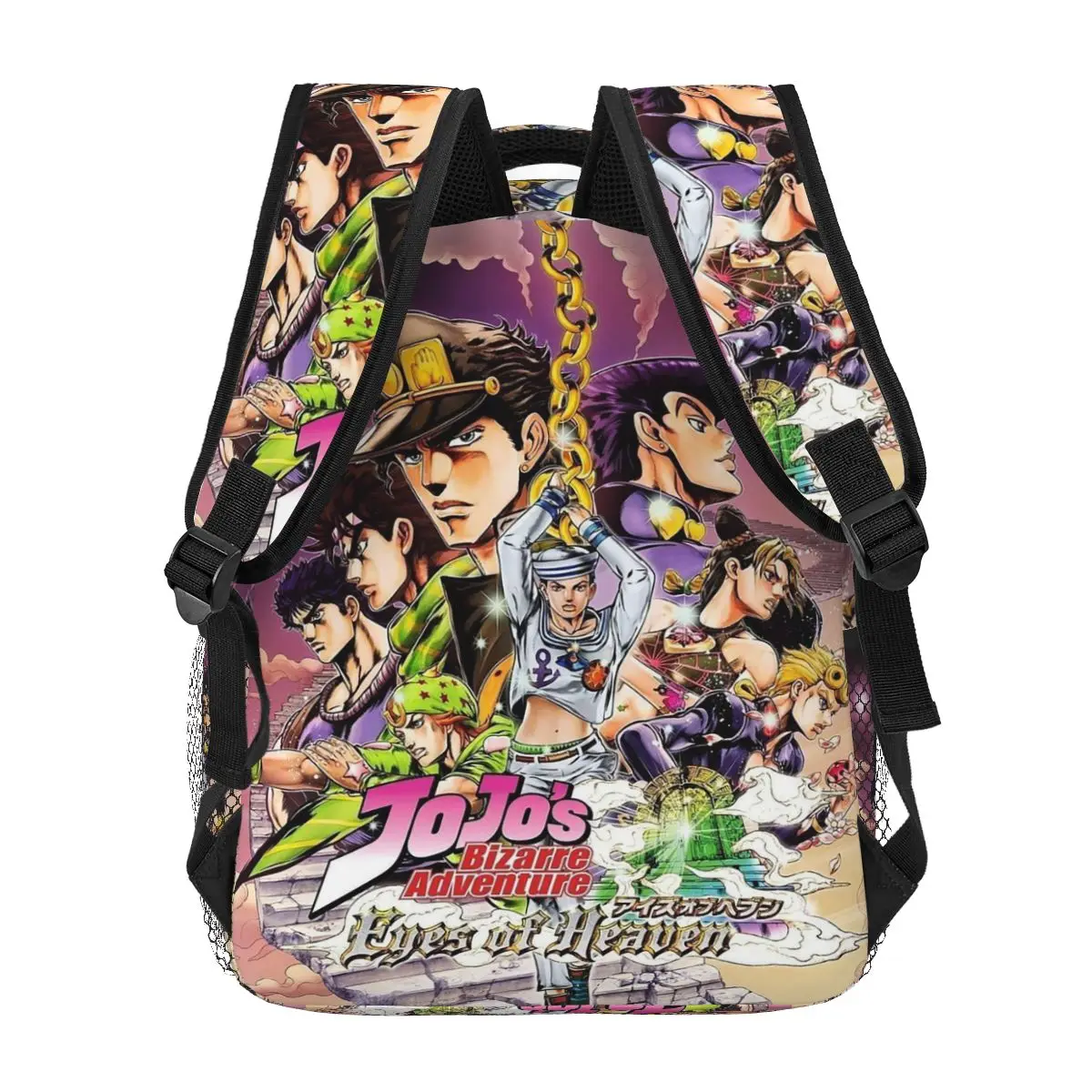 Фото Рюкзак в стиле аниме Jojo Bizarre Adventure STEEL BALL RUN Diego Brando, манга-рюкзак, детская сумка для книг, школьная сумка, сумки через плечо для унисекса №5