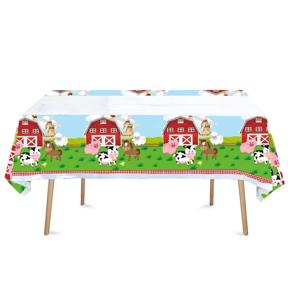 Cow/pig/sheep Theme Baby Shower Kids Party Supplies