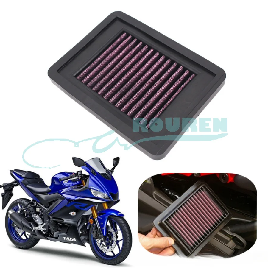 

Intake Systems Cleaner Modified Parts Motorcycle Accessories For Yamaha MT 03 FZ-03 YZF R25 R3 Moto High Flow Air Filter Element