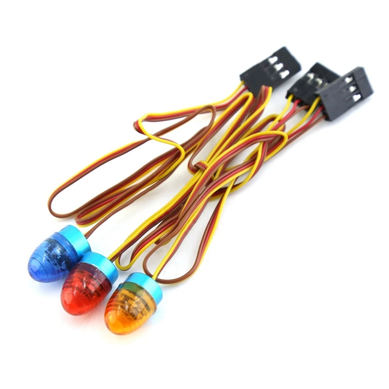 Радиоуправляемый автомобиль инженерный свет вращение мерцание дыхание для 1/10