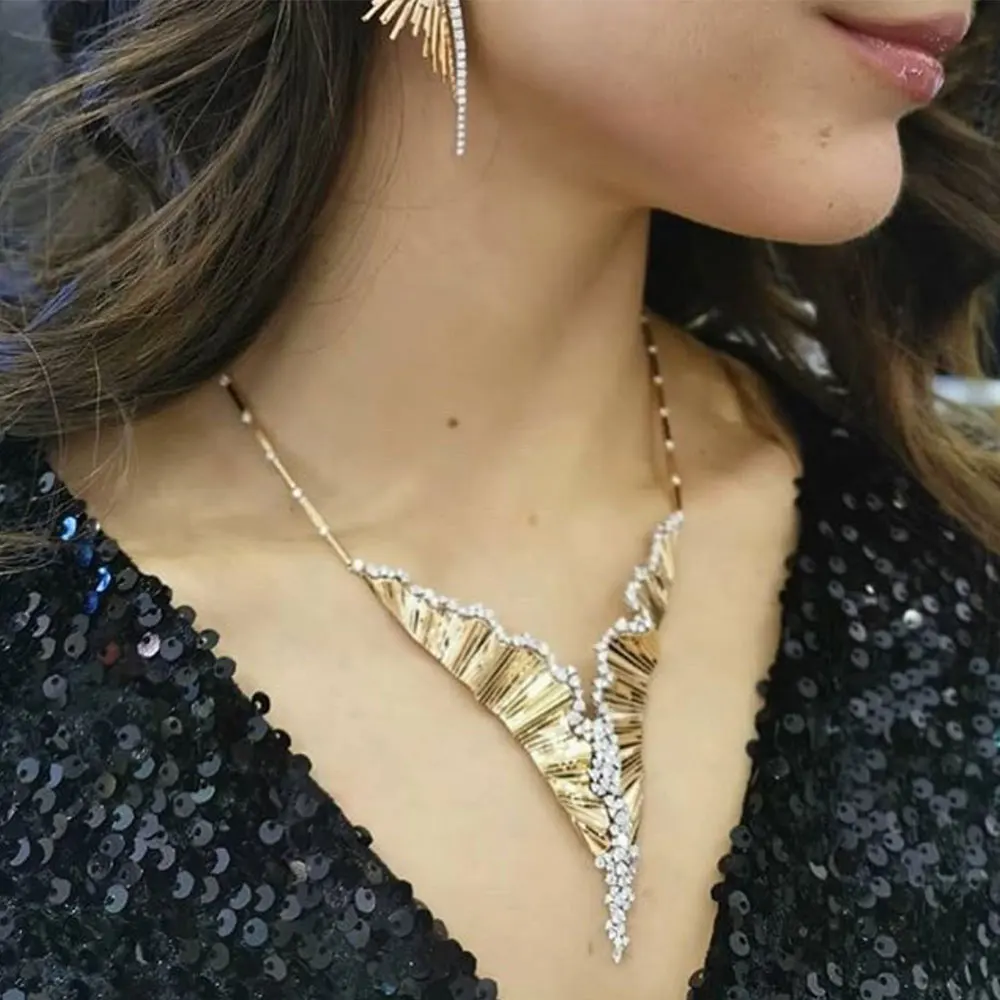 

Missvikki Romantic Shiny Fashion Luxury African Earrings Ring Jewelry Set For Women Wedding Dubai Bridal Jewelry Indian